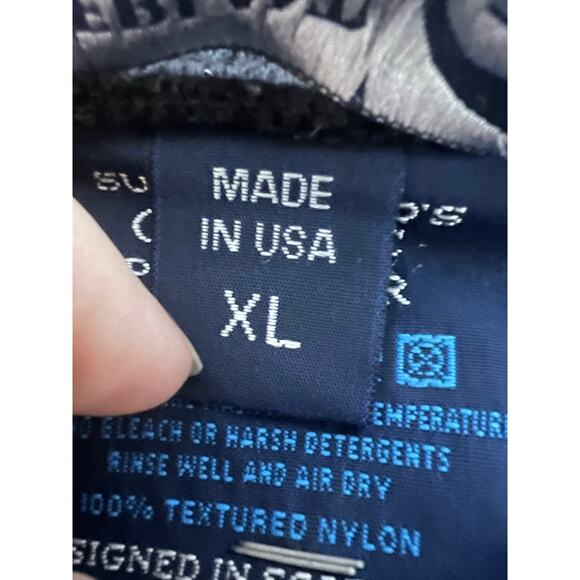 Sunderland of Scotland Fiddlers Elbow black long sleeve vneck windbreaker XL - Picture 6 of 7